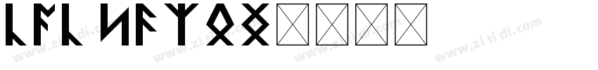 CAC Saxon字体转换
